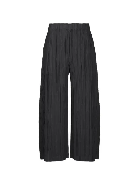 Pleats Please Issey Miyake Thicker Bottoms 1 elasticated-waistband trousers