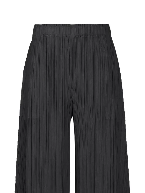Pleats Please Issey Miyake Pleated Trousers | Black | FARFETCH