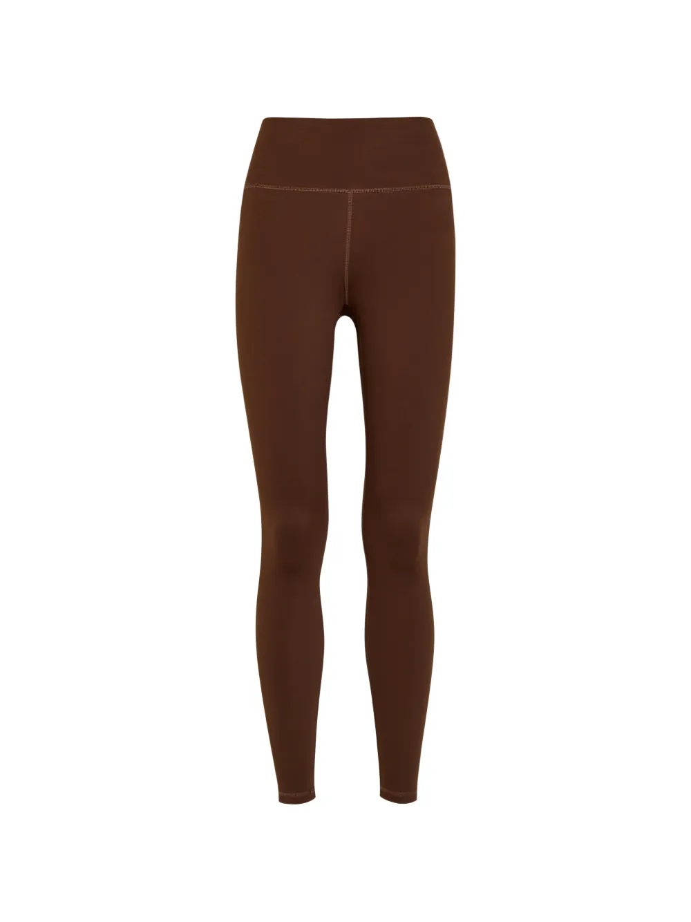 NOW YOU LIVE Leggings Willoughby a vita alta - Marrone