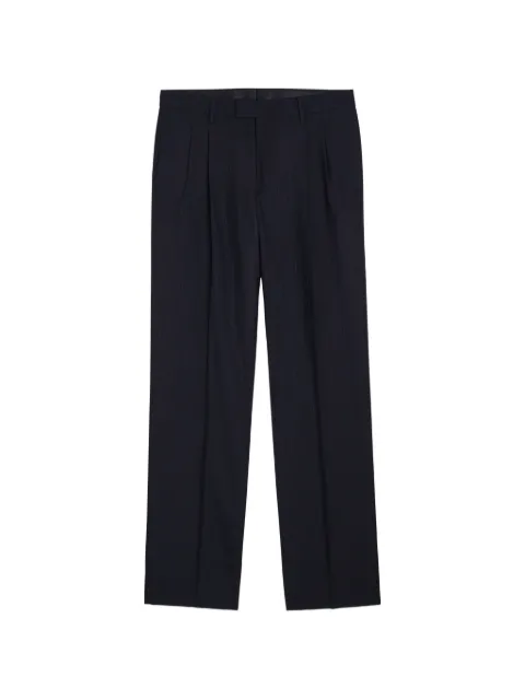 Lardini pinstripe-pattern pleated trousers