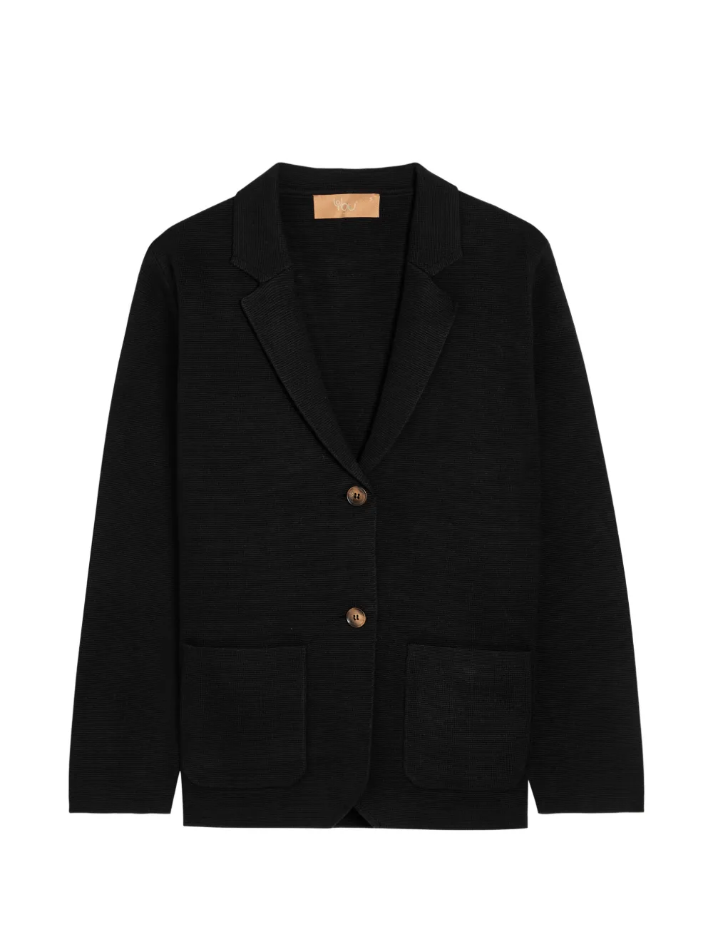 NOW YOU LIVE Langton Cardigan - Schwarz