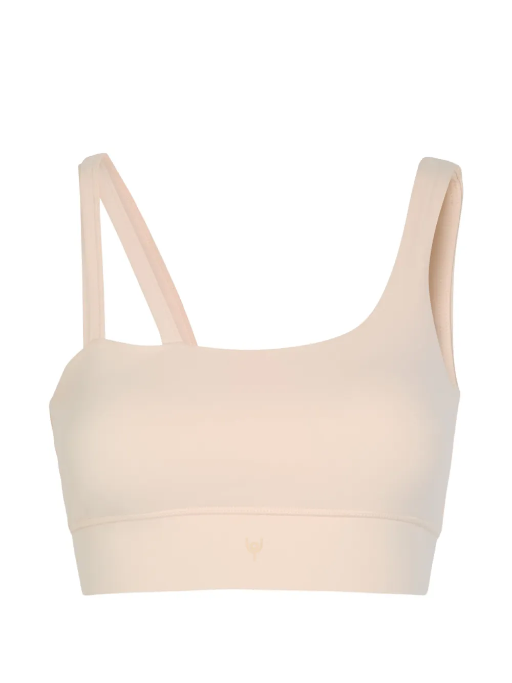 NOW YOU LIVE Glen asymmetric bra - Toni neutri