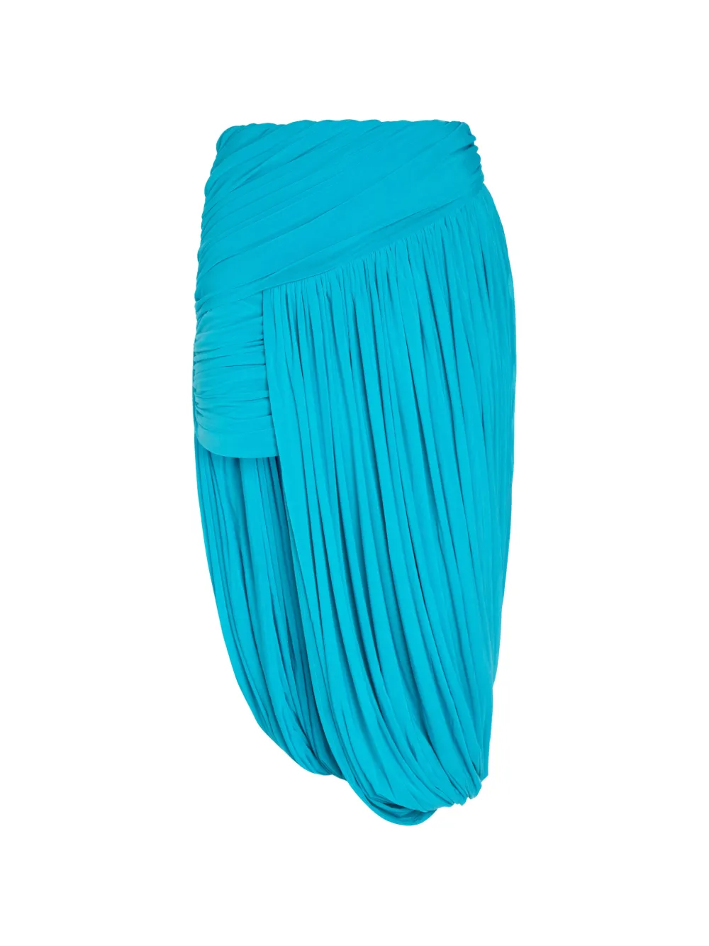 Ronny Kobo draped asymmetric skirt - Blau