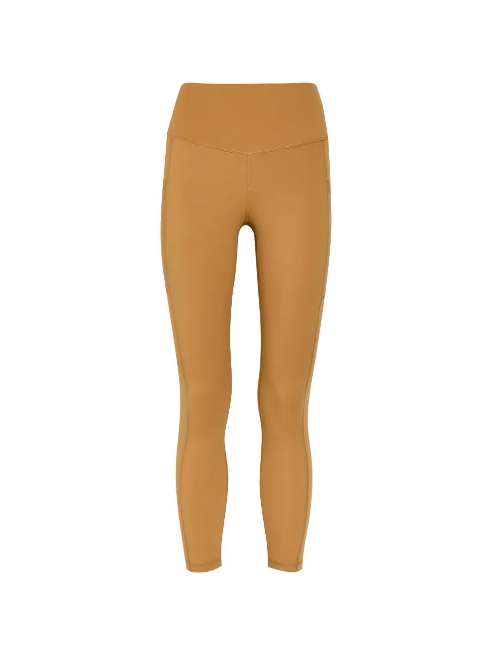 NOW YOU LIVE Leggings Walton a vita alta - Marrone
