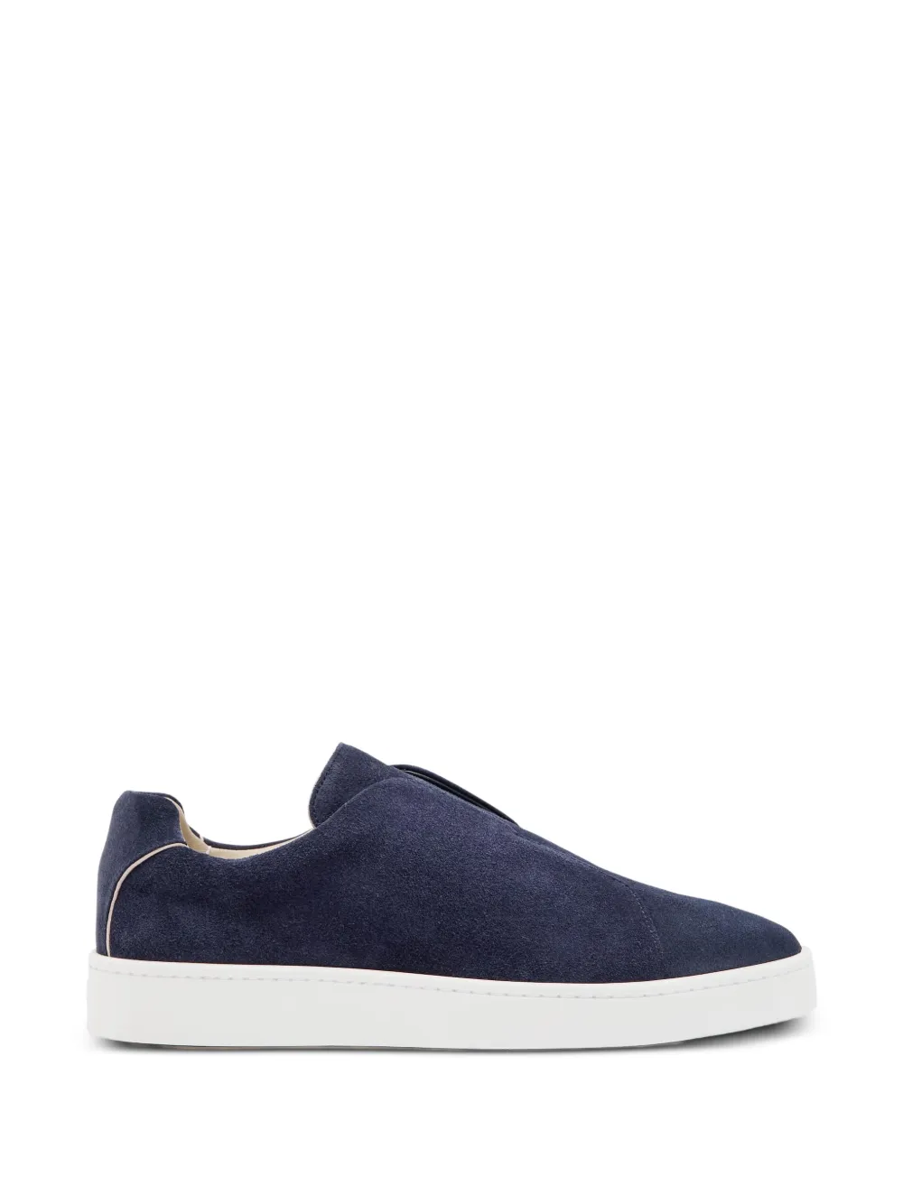 Aurélien Slip-On-Sneakers aus Wildleder - Blau