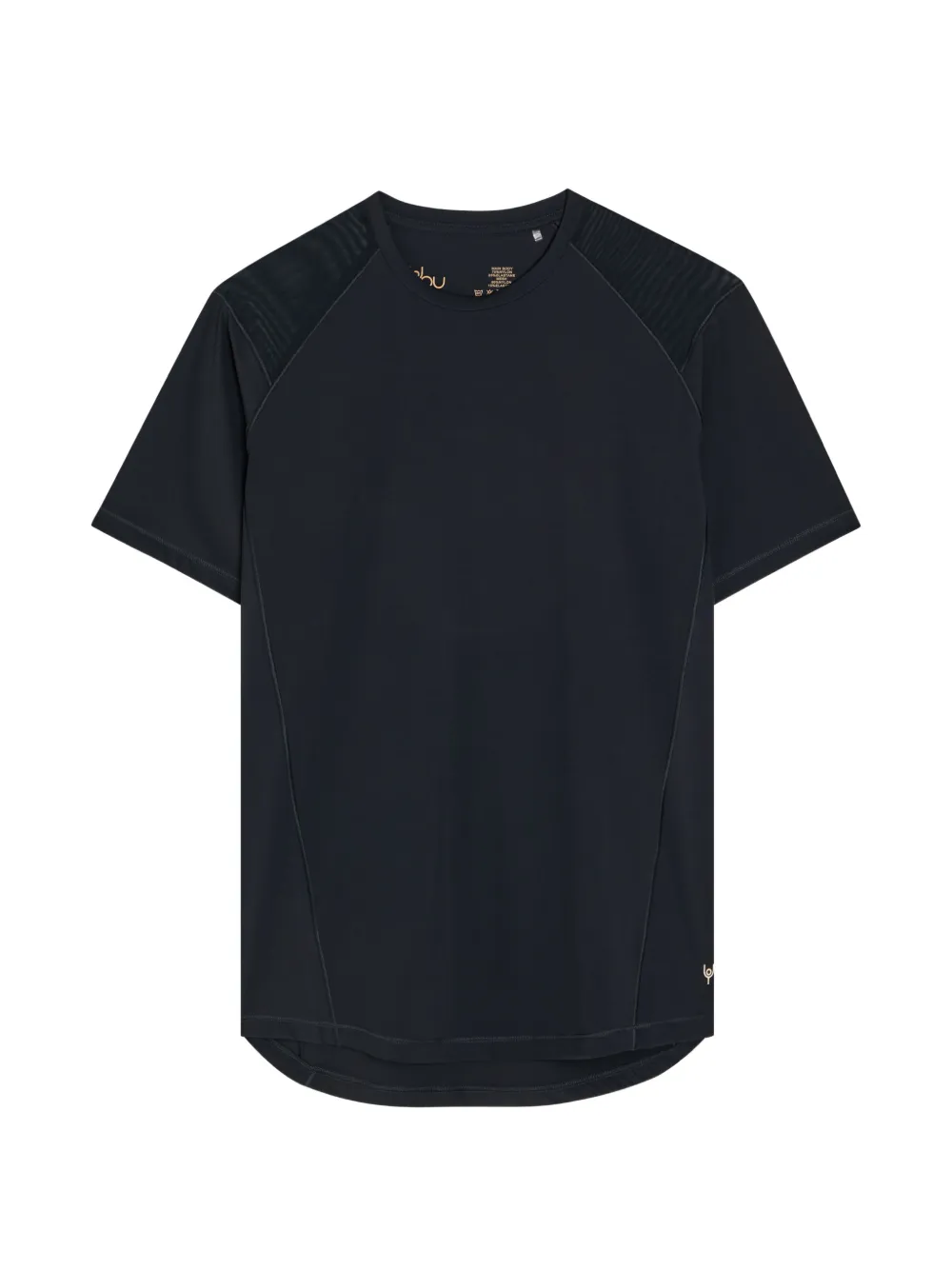 NOW YOU LIVE Waterley T-Shirt mit Raglanärmeln - Schwarz