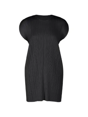 Issey Miyake Orbicular Pleats ドレス | ブラック | FARFETCH JP
