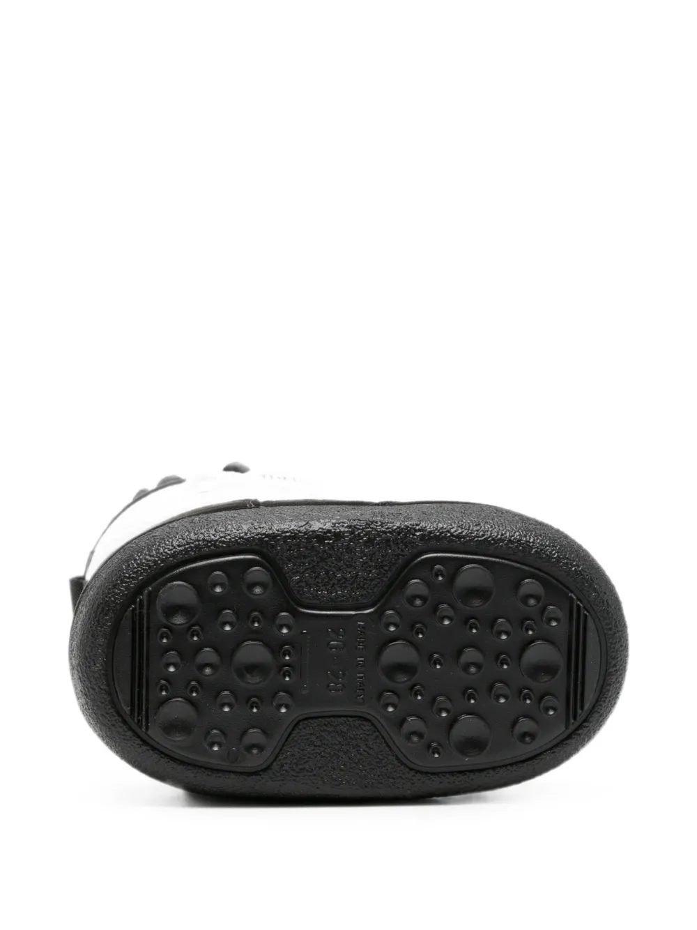 Moschino Kids Laarzen met logopatch Wit