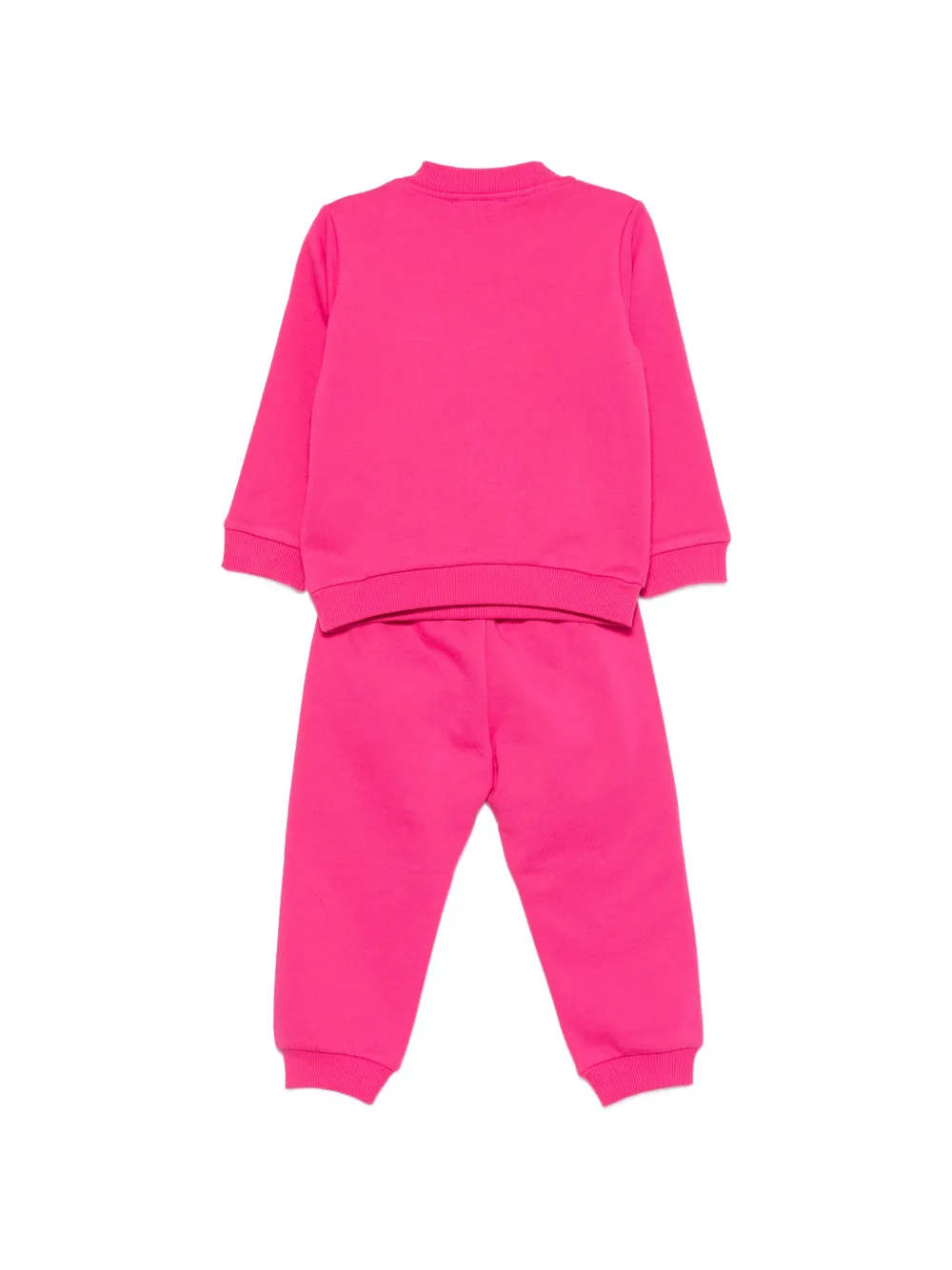 Moschino Kids Trainingspak met teddybeerprint Roze