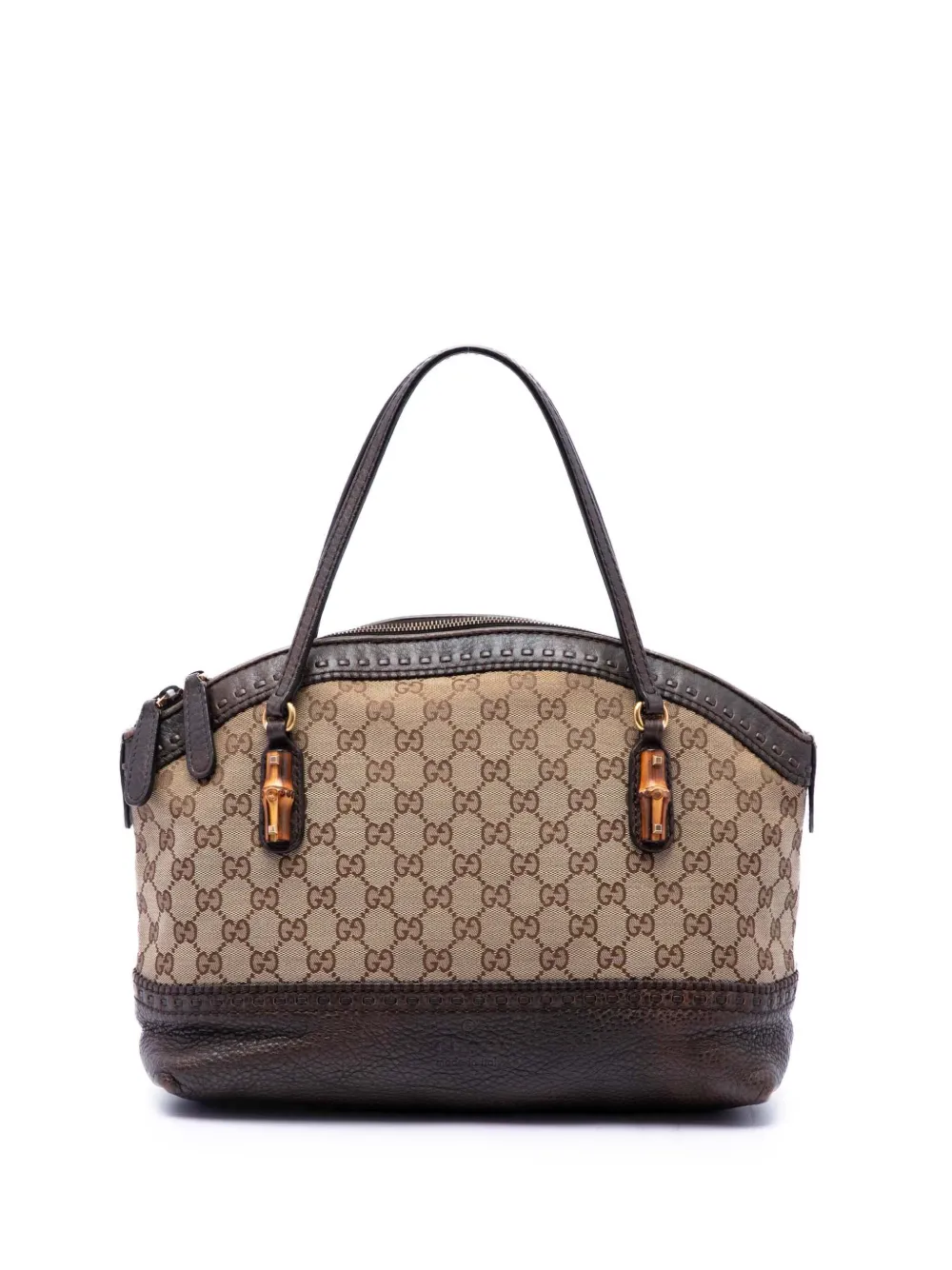 Gucci Pre-Owned 2016-2026 GG Canvas Laidback Crafty handbag - Toni neutri