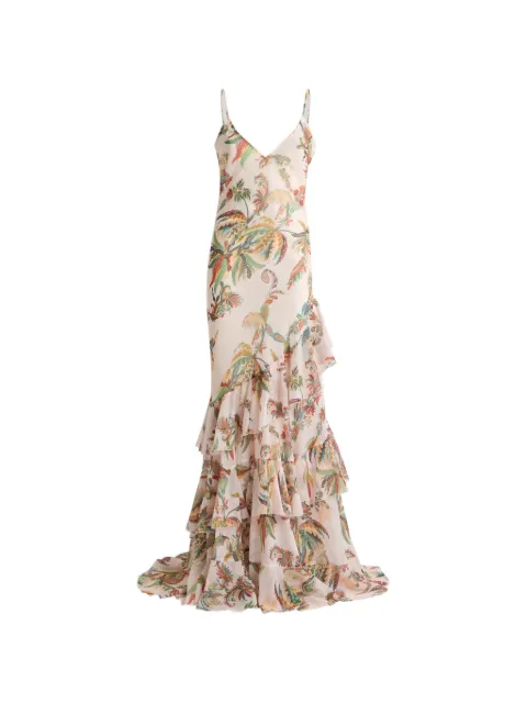 ETRO ruffled paisley-print maxi dress