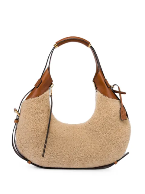 Moschino bolsa de hombro de piel