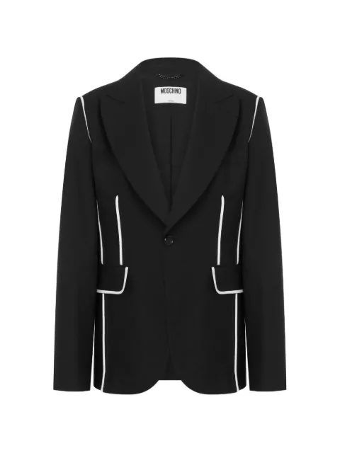 Moschino stretch wool jacket