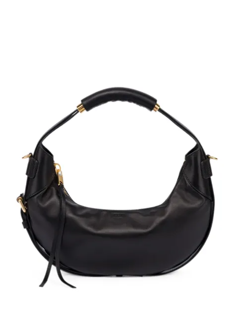 Moschino bolsa de hombro de piel con asa capitonada