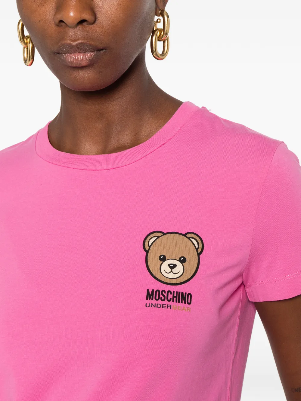 Moschino Teddy Bear T-shirt Roze