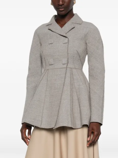 Moschino double-breasted peplum jacket