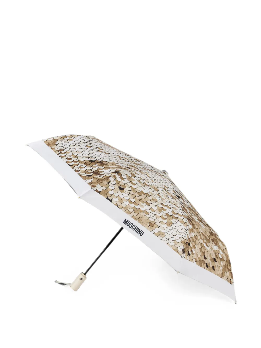 Moschino Paraplu met pailletten Goud