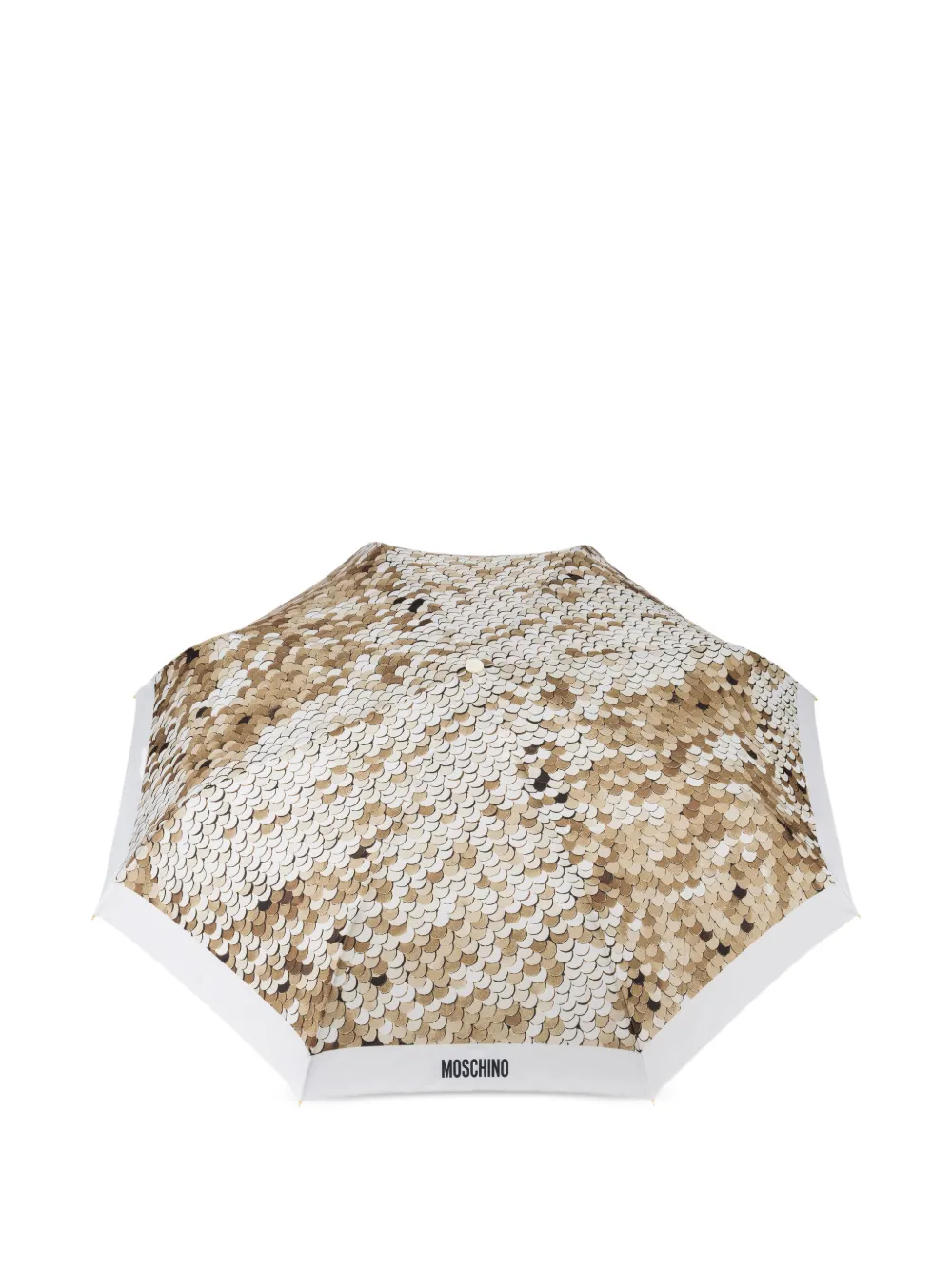 Moschino sequin-print umbrella - Oro