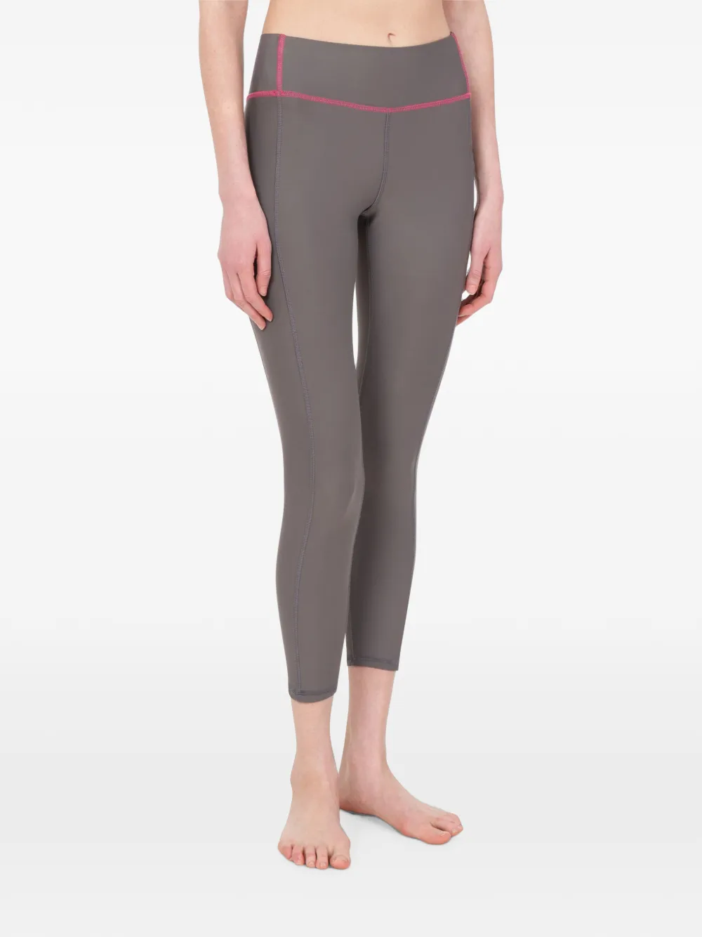 Moschino Legging met contrasterend stiksel Grijs
