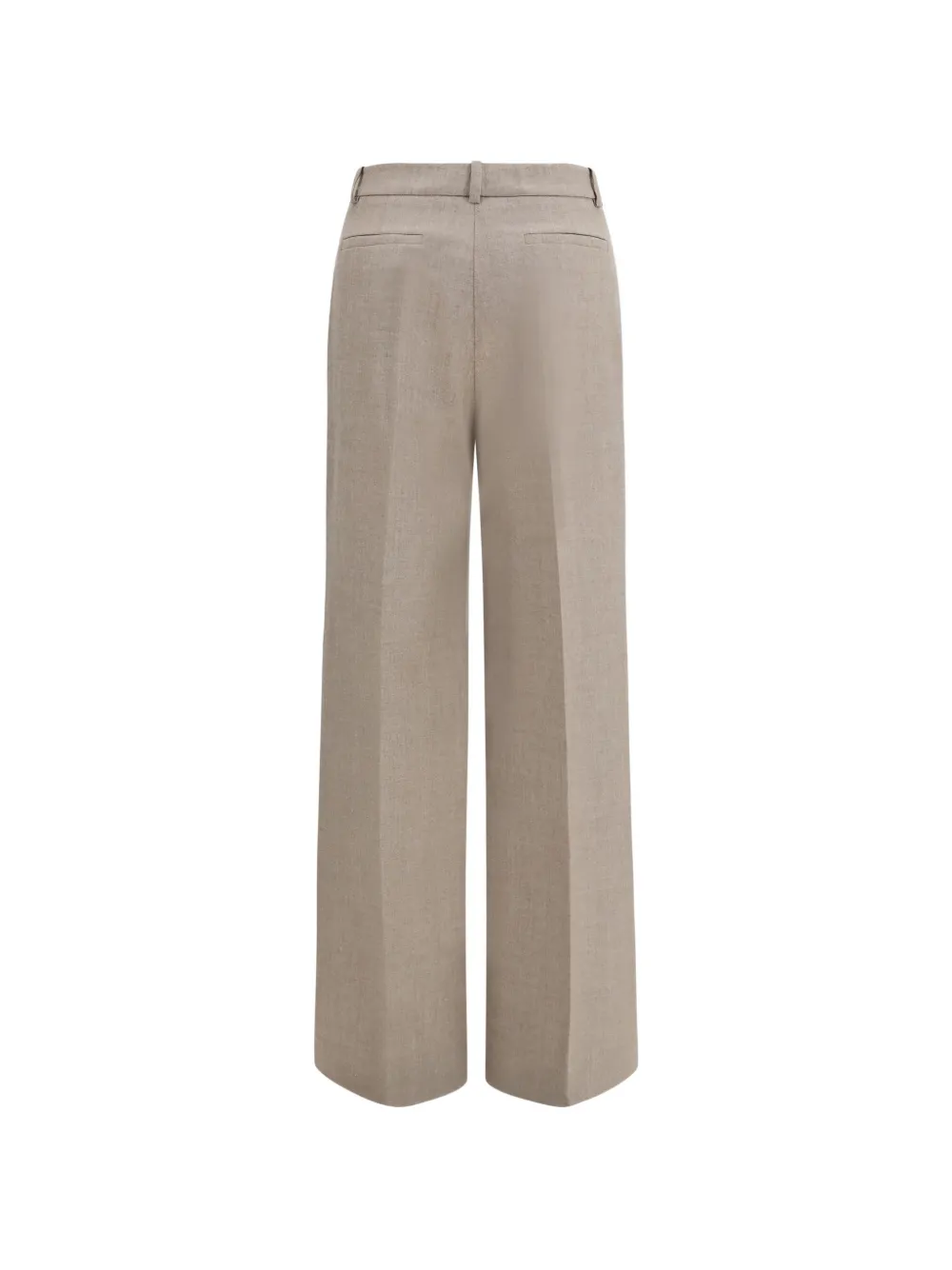 P.A.R.O.S.H. Broek met wijde pijpen Beige