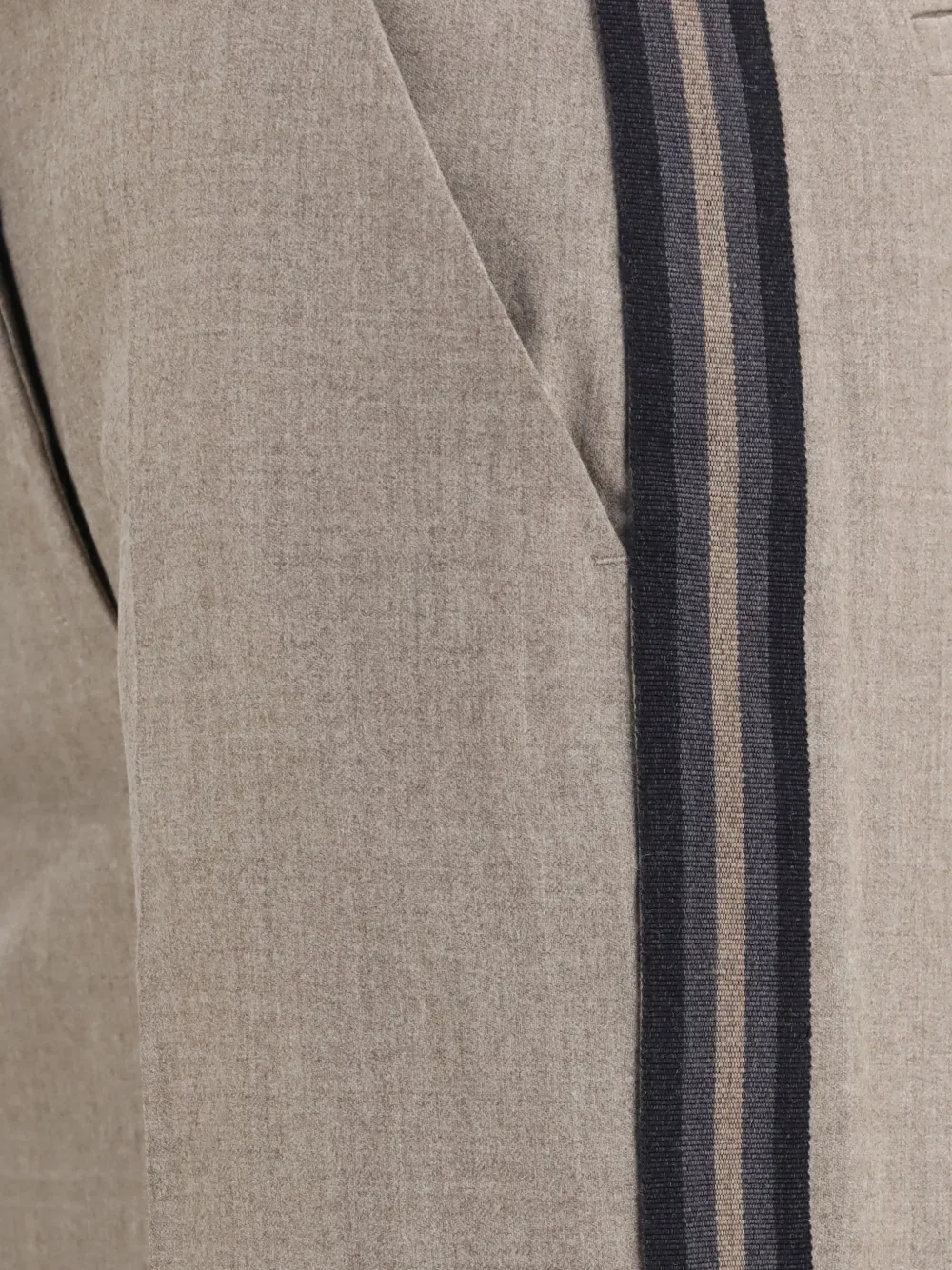 P.A.R.O.S.H. Broek met wijde pijpen Beige