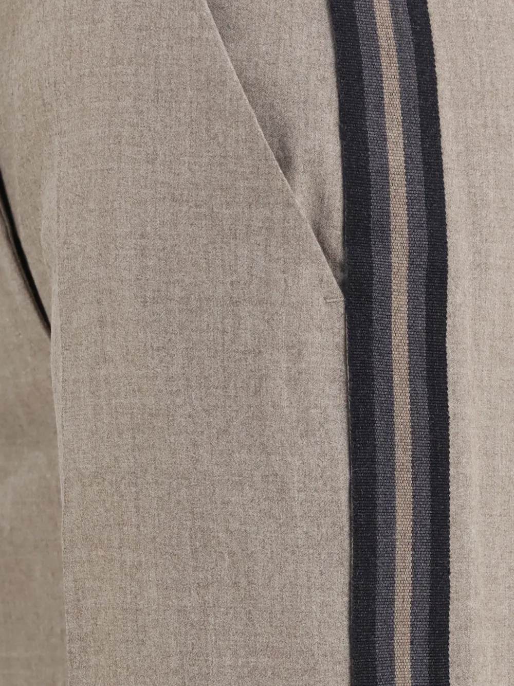 P.A.R.O.S.H. Broek met wijde pijpen Beige
