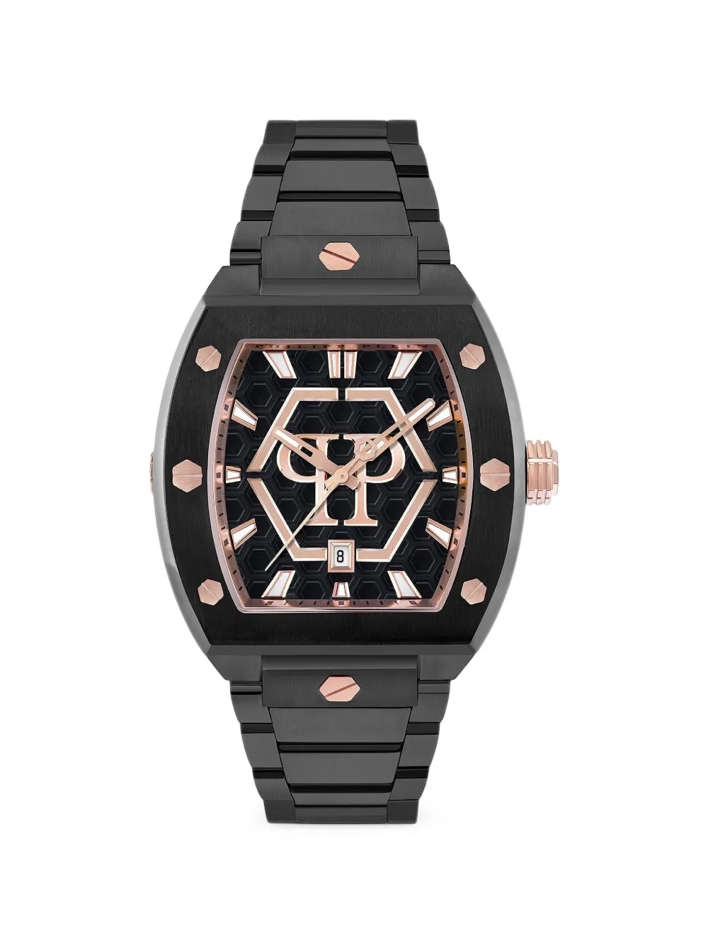 Philipp Plein The Hexagon Phantom 44mm watch - Nero