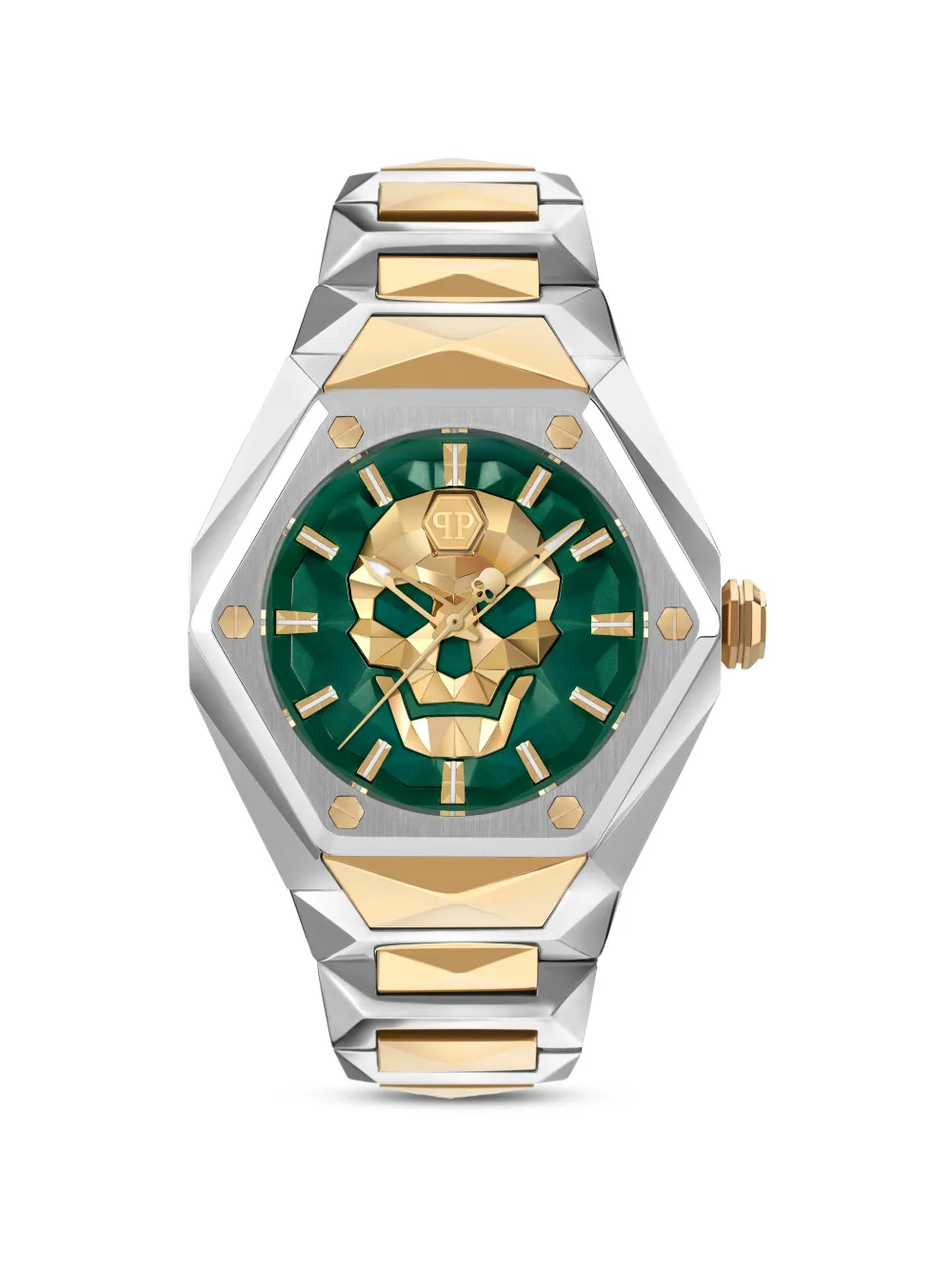 Philipp Plein The $kull Spikes 45mm watch - Verde