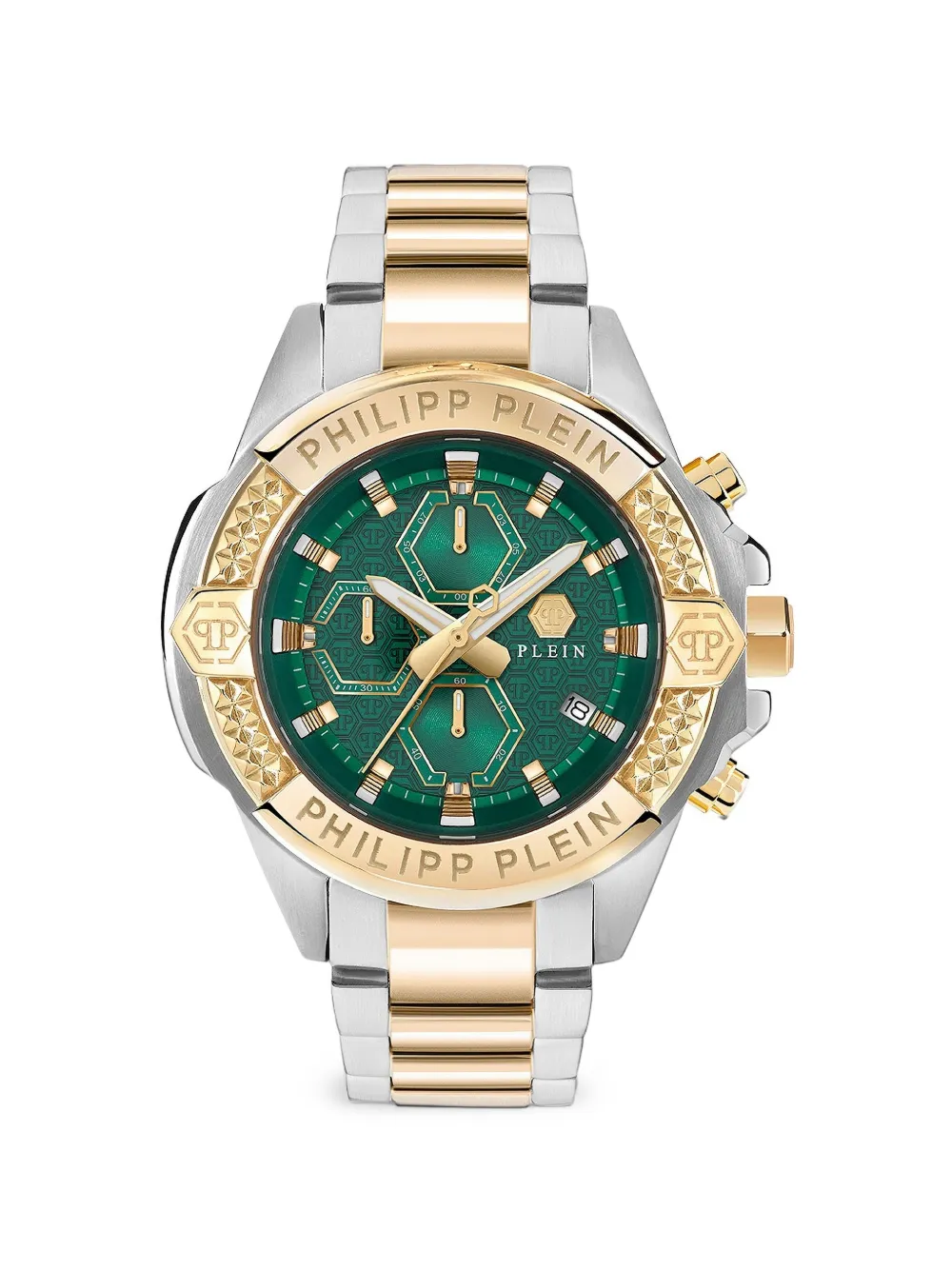 Philipp Plein The $kull Chrono 44mm watch - Green
