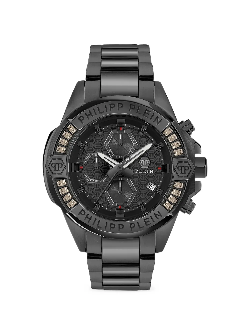 Philipp Plein The $kull Chrono 44mm watch - Nero