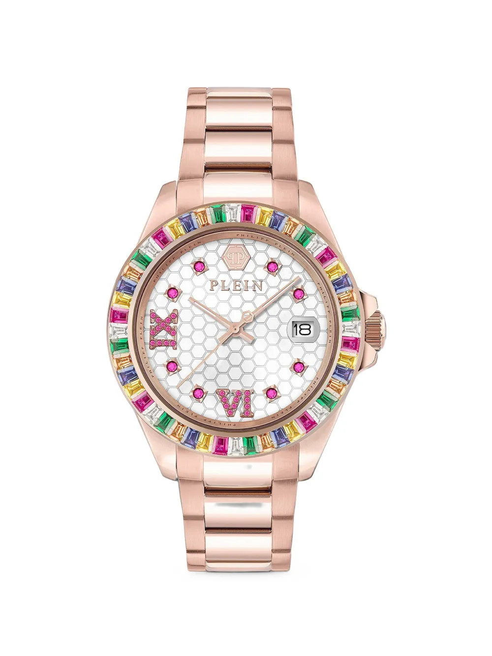 Philipp Plein Lady Empire 39mm watch - Bianco