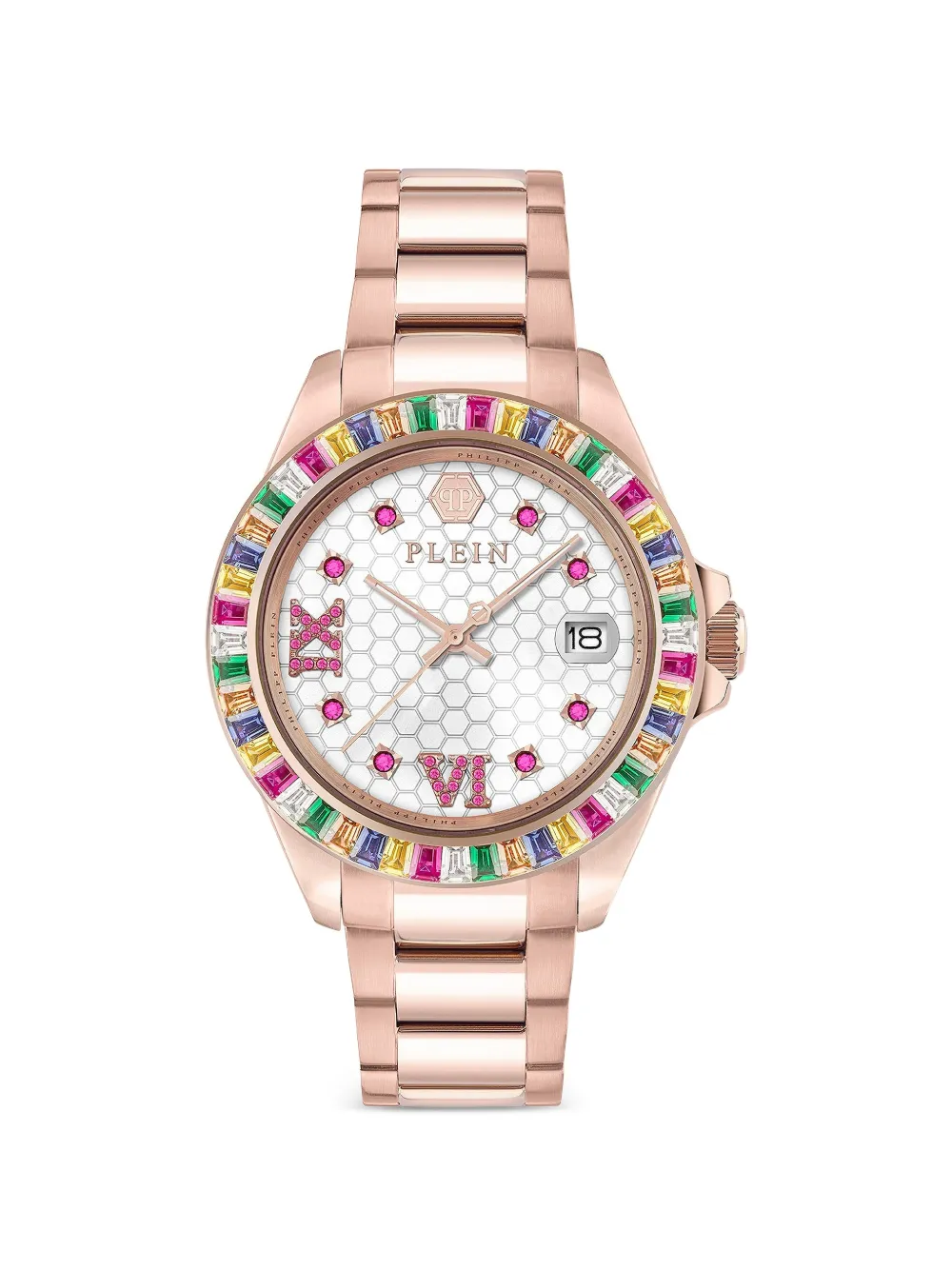 Philipp Plein Lady Empire 39mm watch - Bianco