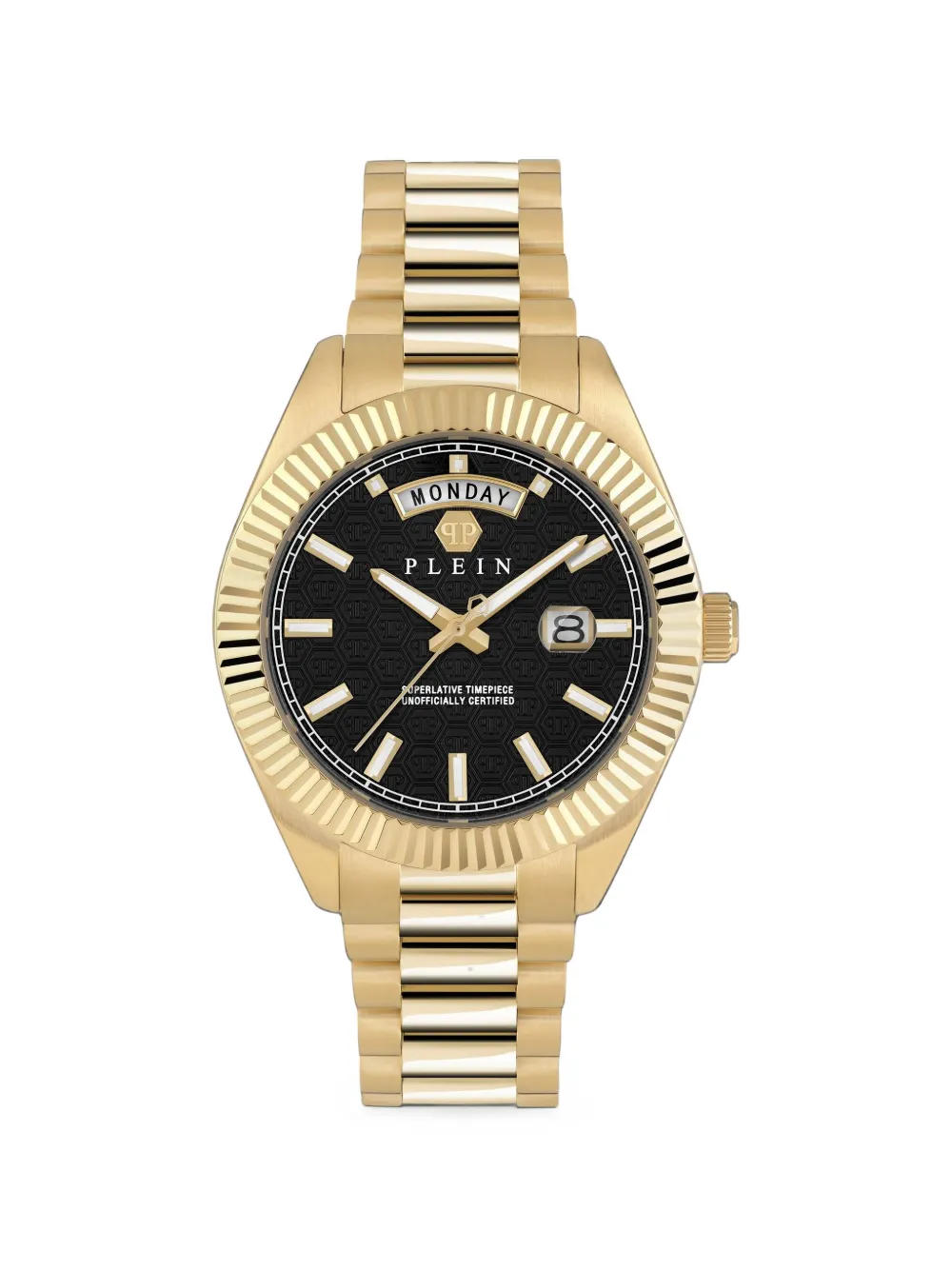 Philipp Plein Date Superlative 42mm watch - Nero