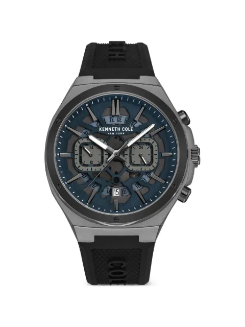 KENNETH COLE skeleton-dial 43.5mm watch