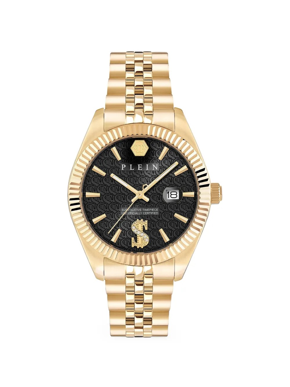 Philipp Plein Date Superlative 41mm watch - Nero