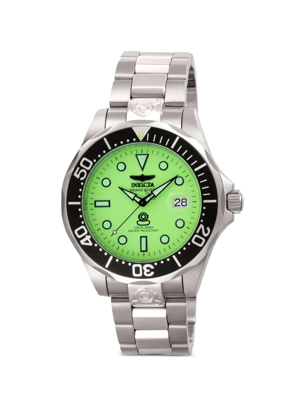 Invicta Grand Diver 47mm watch - Verde