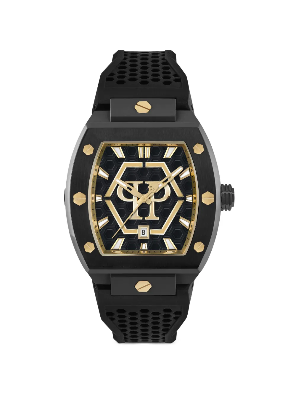 Philipp Plein The Hexagon Phantom 44mm watch - Nero