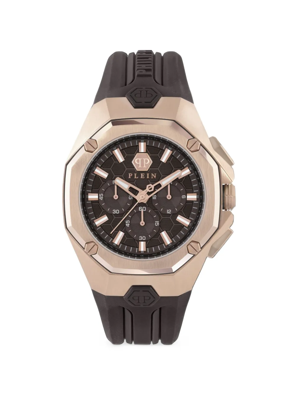 Philipp Plein The Skeleton 44mm watch - Marrone