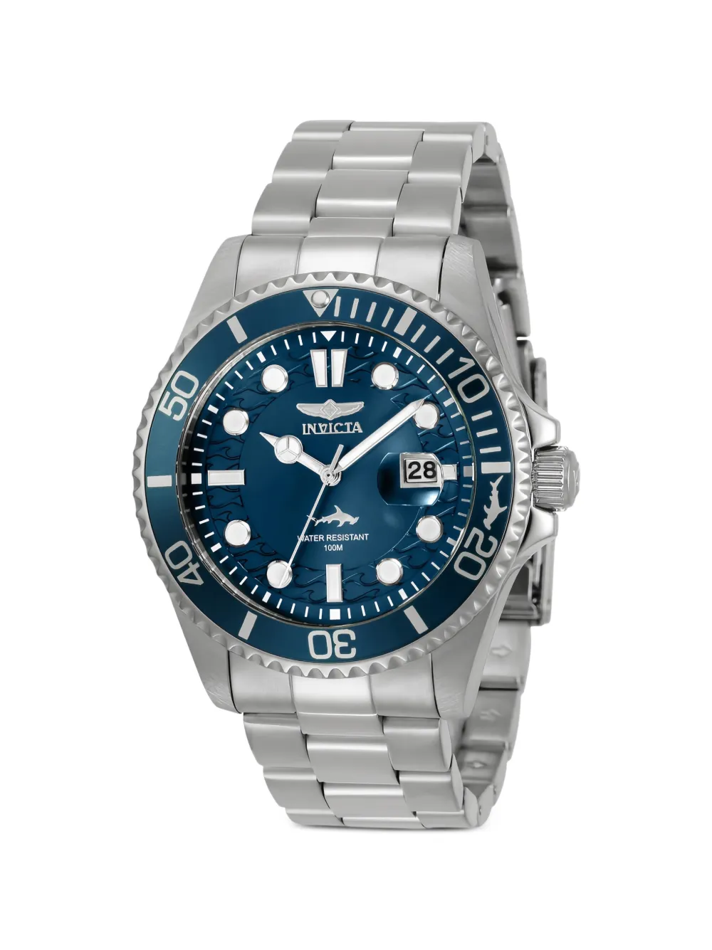 Invicta Pro Diver 43mm watch - Blu