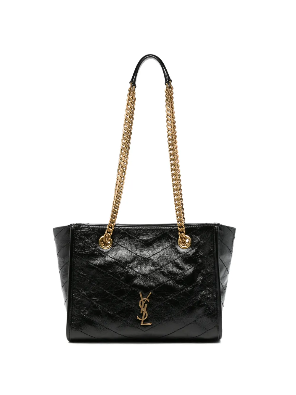 Saint Laurent Borsa a spalla Cassandre trapuntata - Nero