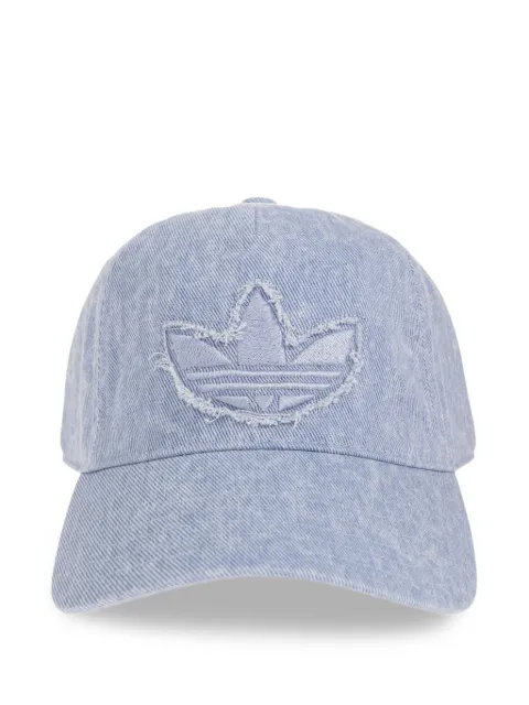 adidas washed denim cap