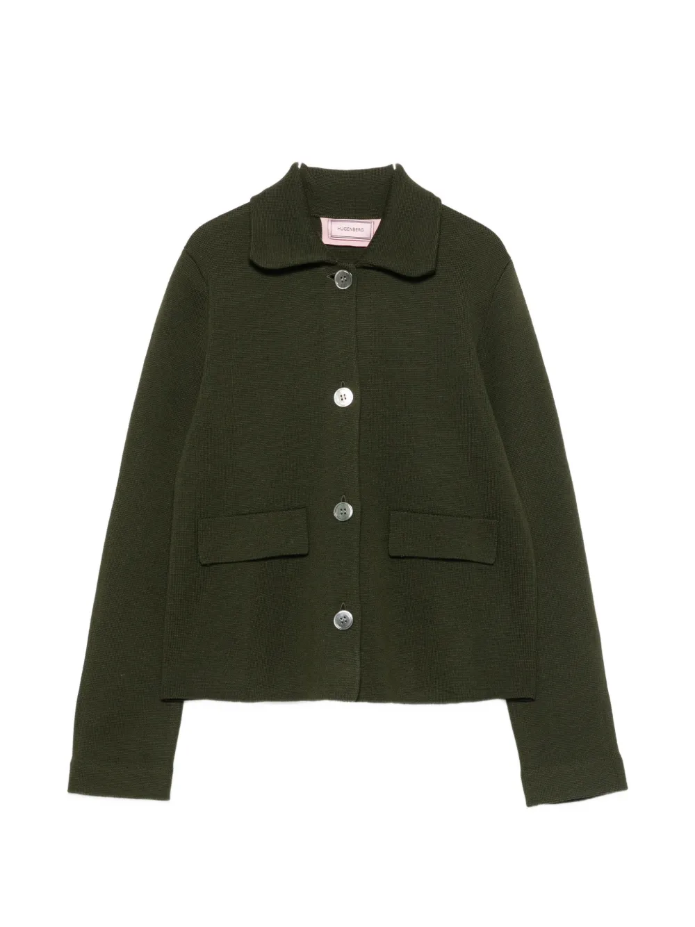 Hugenberg button-up cardigan - Grün