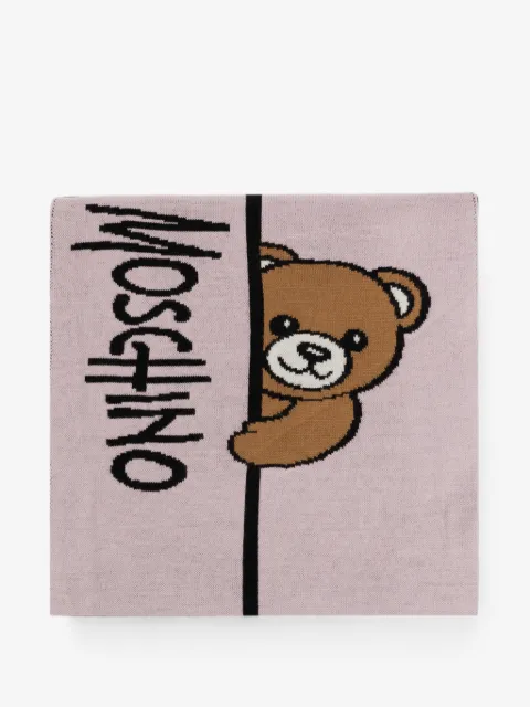 Moschino bufanda con motivo Teddy Bear
