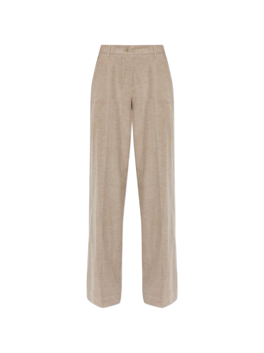 Paul & Shark corduroy palazzo pants - Toni neutri