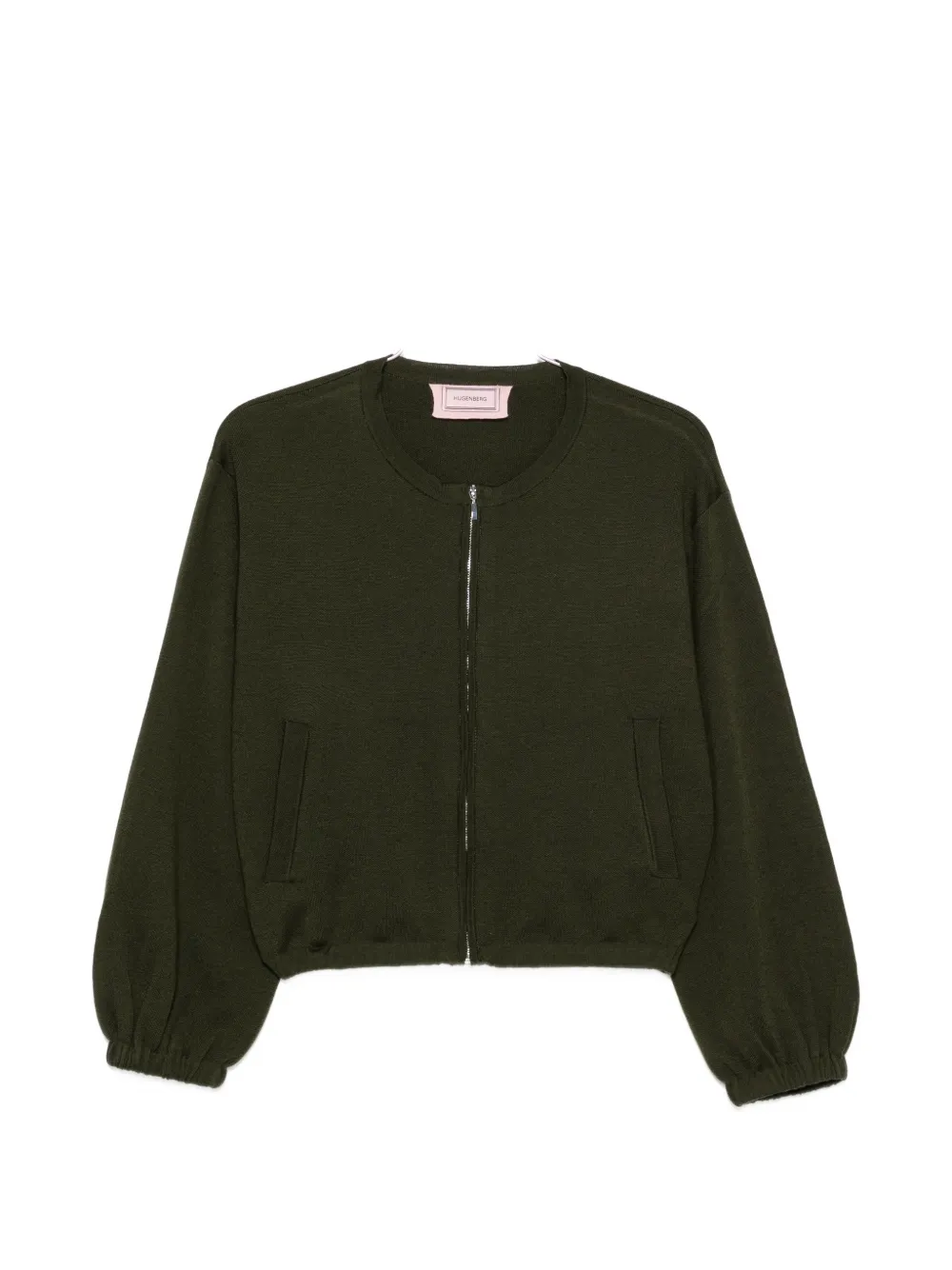 Hugenberg zip-up cardigan - Grün