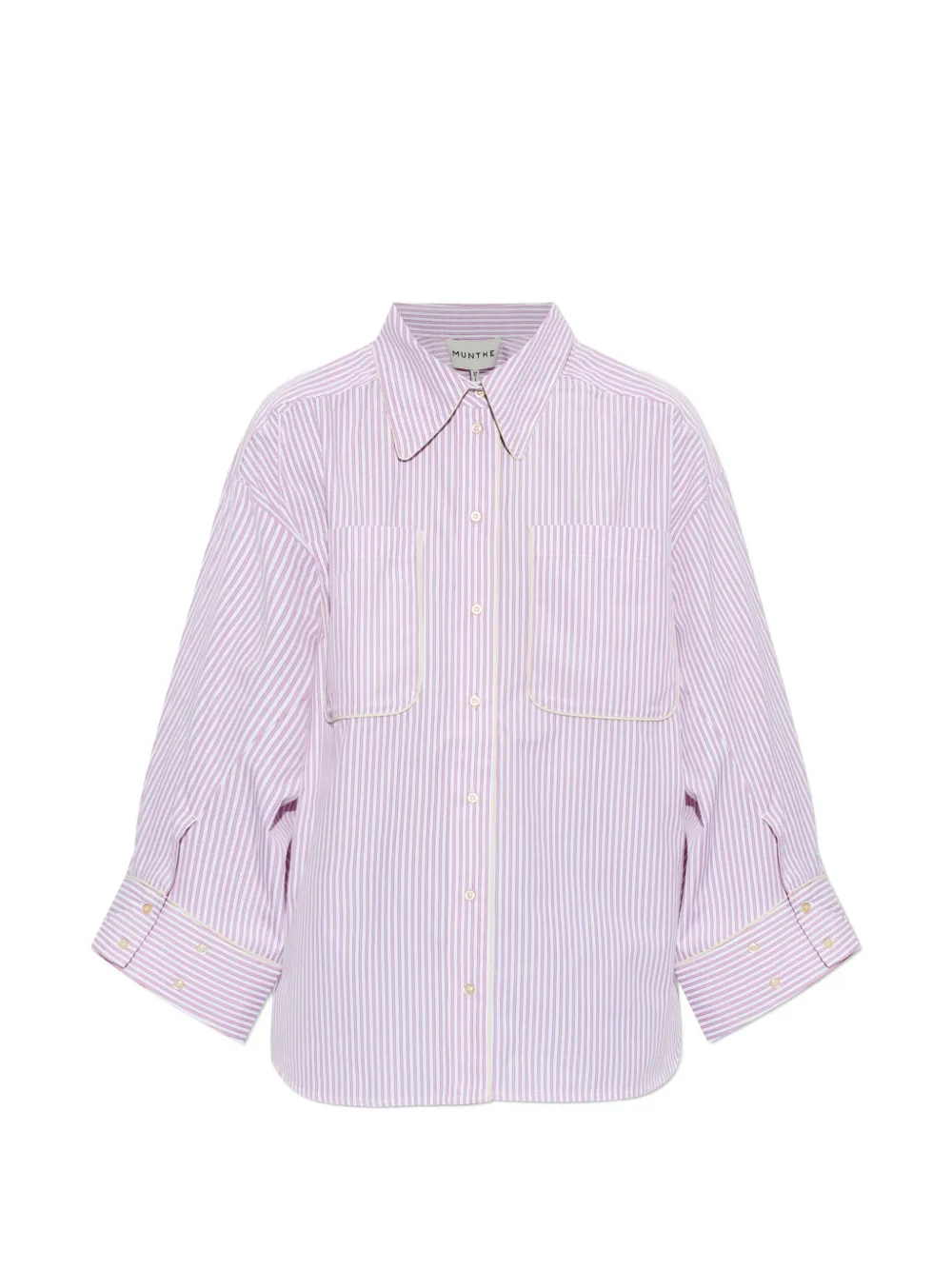 MUNTHE Voyage striped shirt