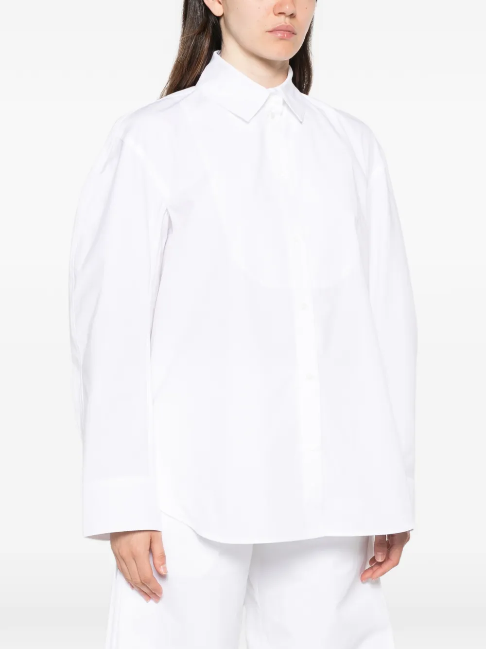 Jacquemus Citta button-down overhemd Wit