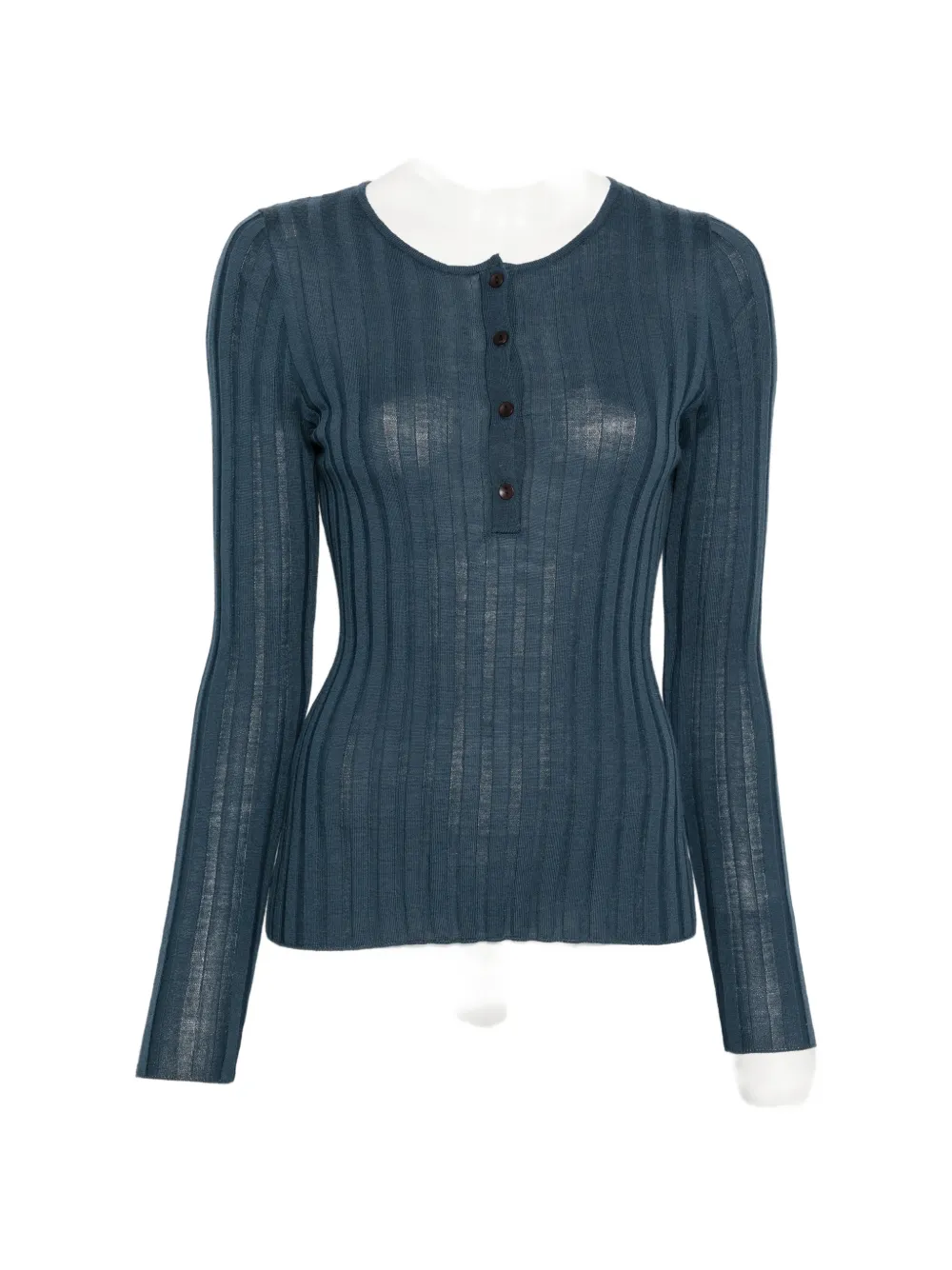 Hugenberg round-neck sweater - Blau