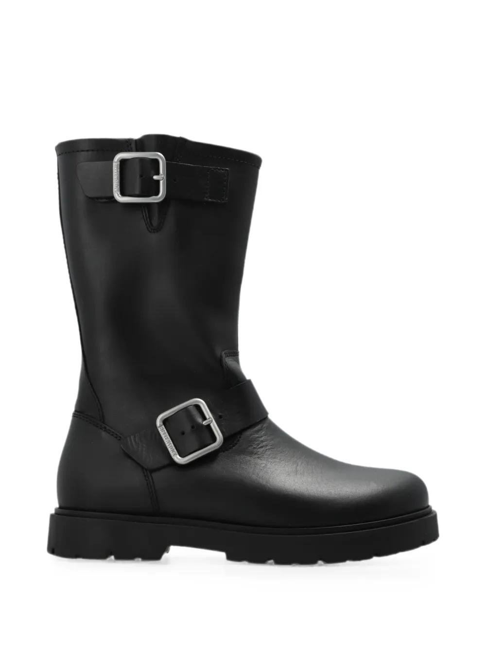 Birkenstock Highwood mid buckle-fastening ankle boots Zwart
