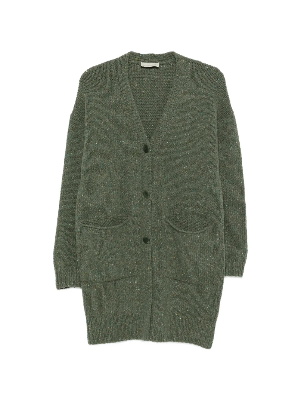 Bruno Manetti V-neck cardigan - Grün
